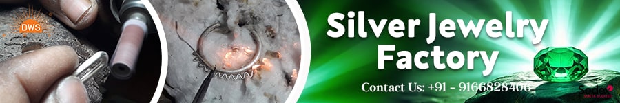 Silver Jewelry Factory in India